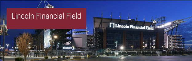 Did You Know? Lincoln Financial is also well-known locally and nationally for their sponsorship of Lincoln Financial Field which is the home stadium of the National Football League’s Philadelphia Eagles and the Temple Owls football team of Temple University.