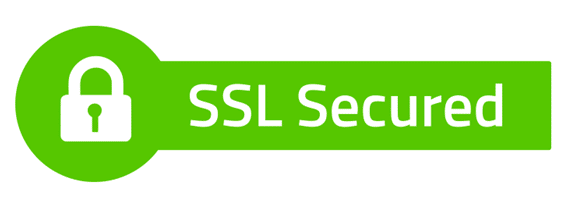 SSL encrypted and secure SHA-256 encryption